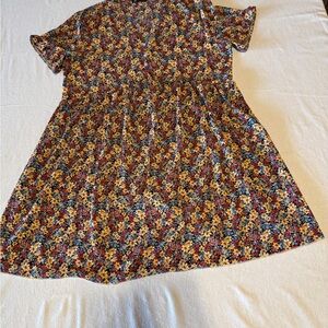 Pretty Garden Floral Women Size XL Dress